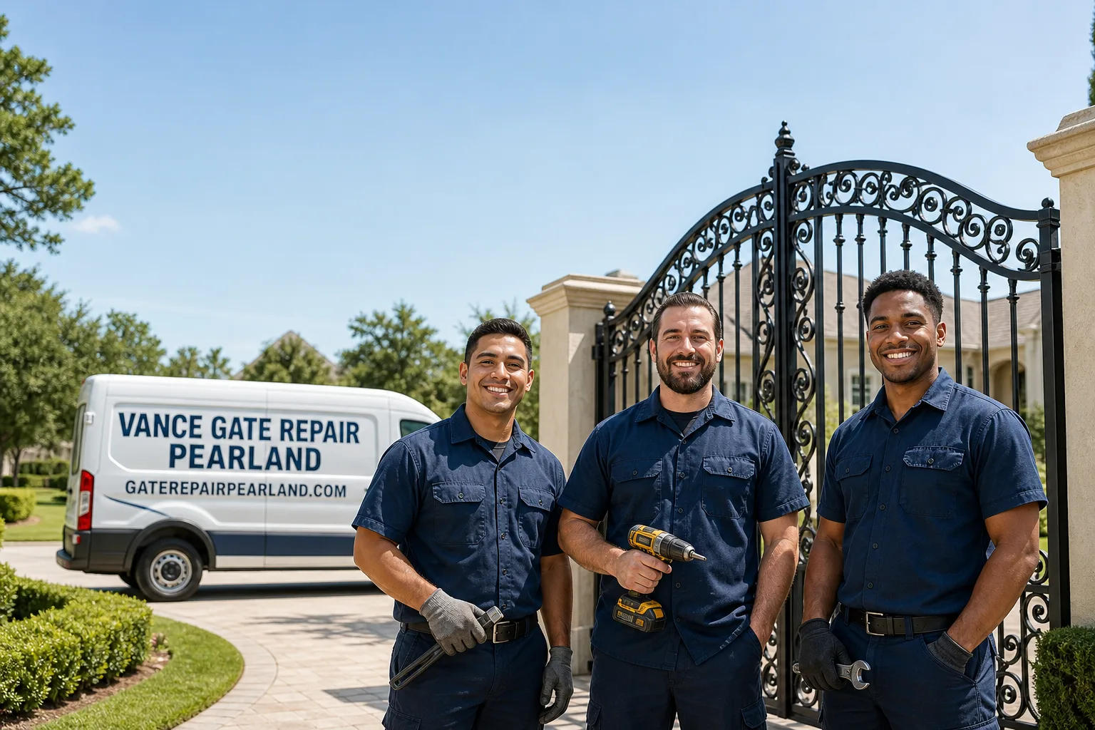 Vance Gate Repair Pearland gate repair team